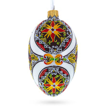 Load image into Gallery viewer, The Horse Ukrainian Glass Egg Ornament 4 Inches