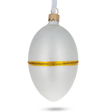 Load image into Gallery viewer, 1885 First Hen Royal Glass Egg Ornament 4 Inches