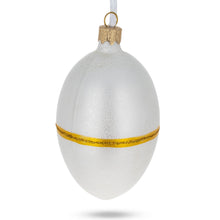 Load image into Gallery viewer, 1885 First Hen Royal Glass Egg Ornament 4 Inches