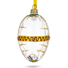 Load image into Gallery viewer, 1909 Standard Yacht Royal Glass Egg Ornament 4 Inches