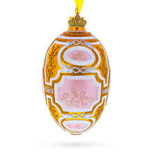 Load image into Gallery viewer, 1914 Catherine the Great Royal Glass Egg Ornament 4 Inches