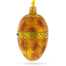Load image into Gallery viewer, 1917 Karelian Birch Royal Egg Glass Ornament 4 Inches