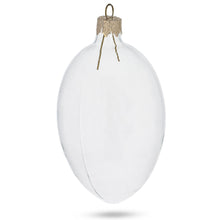 Load image into Gallery viewer, Set of 6 Clear Glass Egg Ornaments DIY Craft 4 Inches