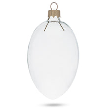 Load image into Gallery viewer, Set of 6 Clear Glass Egg Ornaments DIY Craft 4 Inches