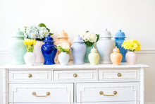 Load image into Gallery viewer, Hydrangea Light Blue Ginger Jars