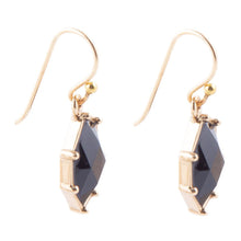 Load image into Gallery viewer, Lucky 7's Earrings - Onyx