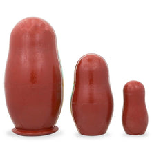 Load image into Gallery viewer, Chocolate, Yellow &amp; Black Labrador Retrievers Wooden Nesting Dolls 4.25 Inches