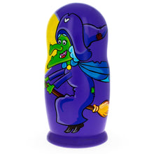 Load image into Gallery viewer, Halloween Wooden Nesting Dolls 5.75 Inches