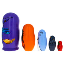 Load image into Gallery viewer, Halloween Wooden Nesting Dolls 5.75 Inches
