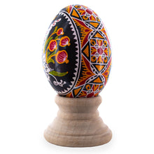 Load image into Gallery viewer, Flowers Authentic Blown Real Eggshell Ukrainian Easter Egg Pysanka in Assortment