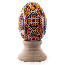 Load image into Gallery viewer, Flowers Authentic Blown Real Eggshell Ukrainian Easter Egg Pysanka in Assortment