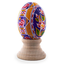 Load image into Gallery viewer, Flowers Authentic Blown Real Eggshell Ukrainian Easter Egg Pysanka in Assortment