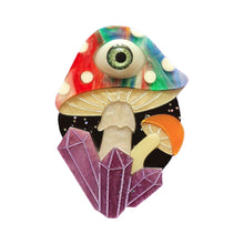 Load image into Gallery viewer, Magic Mushroom Brooch- Multi by Cherryloco