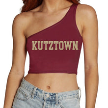 Load image into Gallery viewer, Kutztown Maroon One Shoulder Top