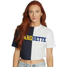 Load image into Gallery viewer, Marquette Split Tee