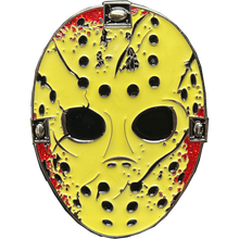 Load image into Gallery viewer, EL11-005 Jason Voorhees Challenge Coin Friday the 13th Movie Poster