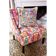 Load image into Gallery viewer, Maui Hand-Embroidered Pillow