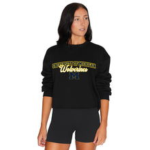 Load image into Gallery viewer, University of Michigan Wolverines Black Crewneck