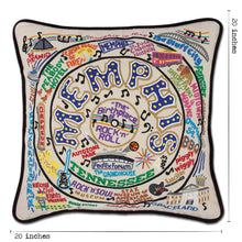 Load image into Gallery viewer, Memphis Hand-Embroidered Pillow