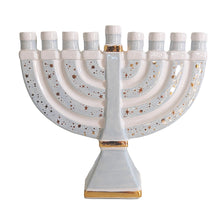 Load image into Gallery viewer, Shimmering Menorah Sample Tile