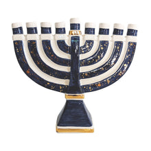 Load image into Gallery viewer, Shimmering Menorah Sample Tile