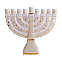 Load image into Gallery viewer, Shimmering Menorah Sample Tile