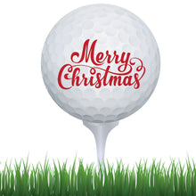 Load image into Gallery viewer, Merry Christmas Golf Ball
