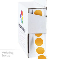 Load image into Gallery viewer, 1/2&quot; Permanent Round, Color-Code Dot Stickers: 1,000/Box