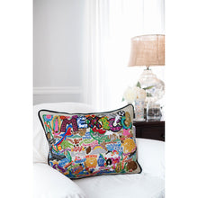 Load image into Gallery viewer, Mexico Hand-Embroidered Pillow