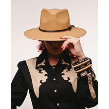 Load image into Gallery viewer, Midi Rebel Black Bangle by Splendette - MEDIUM