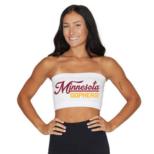 Load image into Gallery viewer, Minnesota White Bandeau Top