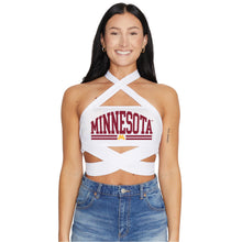 Load image into Gallery viewer, Minnesota White Multi Way Bandeau Top