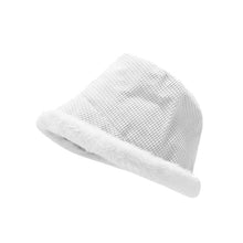 Load image into Gallery viewer, Anne Winter Bucket Hat in White