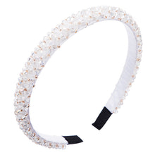 Load image into Gallery viewer, Finley Glamband in White