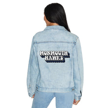 Load image into Gallery viewer, Monmouth Hawks Retro Denim Jacket