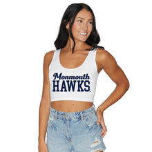 Load image into Gallery viewer, Monmouth Hawks Crop Tank Top