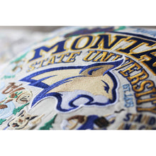 Load image into Gallery viewer, Montana State University Collegiate Embroidered Pillow by CatStudio