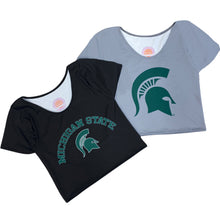 Load image into Gallery viewer, Michigan State Black Babydoll Tee