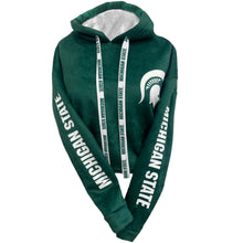 Load image into Gallery viewer, Michigan State Varsity Furry Hoodie