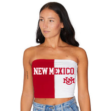 Load image into Gallery viewer, New Mexico Lobos Two Tone Tube Top
