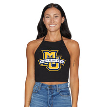 Load image into Gallery viewer, Marquette Black Halter Top
