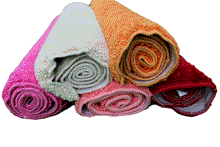 Load image into Gallery viewer, Tache Solid Salmon Coral Pink Thin Rug