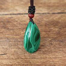 Load image into Gallery viewer, Malachite Restorative &amp; Emotional Healing Pendant Necklace