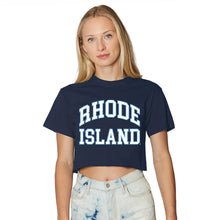 Load image into Gallery viewer, Rhode Island Rams Navy Tee