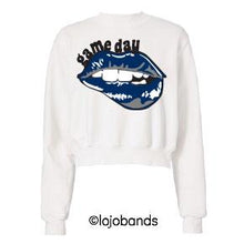 Load image into Gallery viewer, Navy &amp; Gray Game Day Sweatshirt