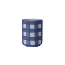 Load image into Gallery viewer, Gingham Large Vase/ Utensil Holder