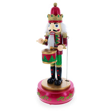 Load image into Gallery viewer, Animated Nutcracker the Drummer Musical Figurine 13 Inches