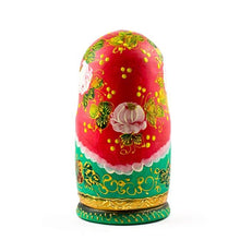 Load image into Gallery viewer, 5 Girls with Basket Flowers Nesting Dolls  6.5 Inches