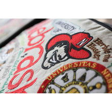 Load image into Gallery viewer, Nebraska, University of Collegiate Embroidered Pillow by CatStudio
