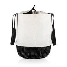 Load image into Gallery viewer, Coronado Canvas and Willow Basket Tote